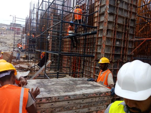 Aurobindo Galaxy@Hyderabad-Shear Wall (1)